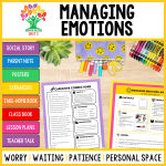 Managing Emotions SEL Lessons cover