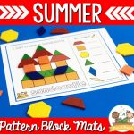 Sandcastle Pattern Block Mat