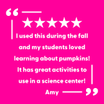 Preschool Science Curriculum Trees unit testimonial