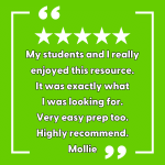 Science Curriculum Animals in Winter testimonial