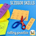 Scissor Skills Cutting Practice Printable