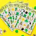 St Patricks Day Bingo Game for Kids