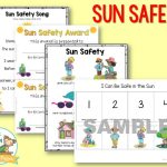 Sun Safety Lesson for Preschool