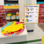 Taco Stand Dramatic Play Menu