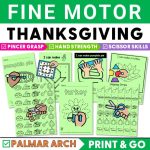 Thanksgiving Fine Motor Skills Bundle 25