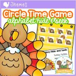Alphabet Circle Time Game Turkey Theme