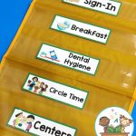 Visual Schedule for Pre-K and Preschool