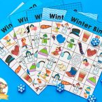 Winter Bingo Game for Kids