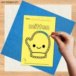 Winter Fine Motor Dot Painting Activity