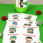 Wrapping Station Role Playing Nametags