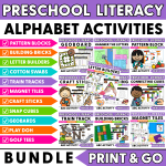 11 Hands-On Alphabet Activities Bundle