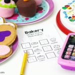 Bakery Pretend Play Order form