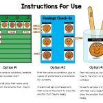 How to use a feelings chart in preschool