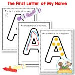 First letter in my name