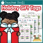Holiday Gift Tags for Students