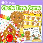Gingerbread Circle Time Number Game