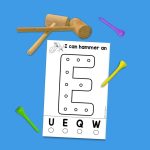 Hammering the Letters Activity