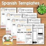 Meet the Teacher Note Spanish