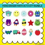 Mini Eraser Printable Math Activity Bundle