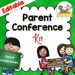 Editable Parent Conference System for Preschool Pre-K and Kindergarten Teachers