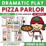 Pizza Parlor Dramatic Play cover 2