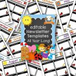 Printable Classroom Newsletters for Pre-K and Kindergarten