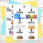 supply drop off signs