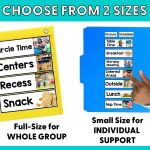 visual Picture Schedule with Real Photos